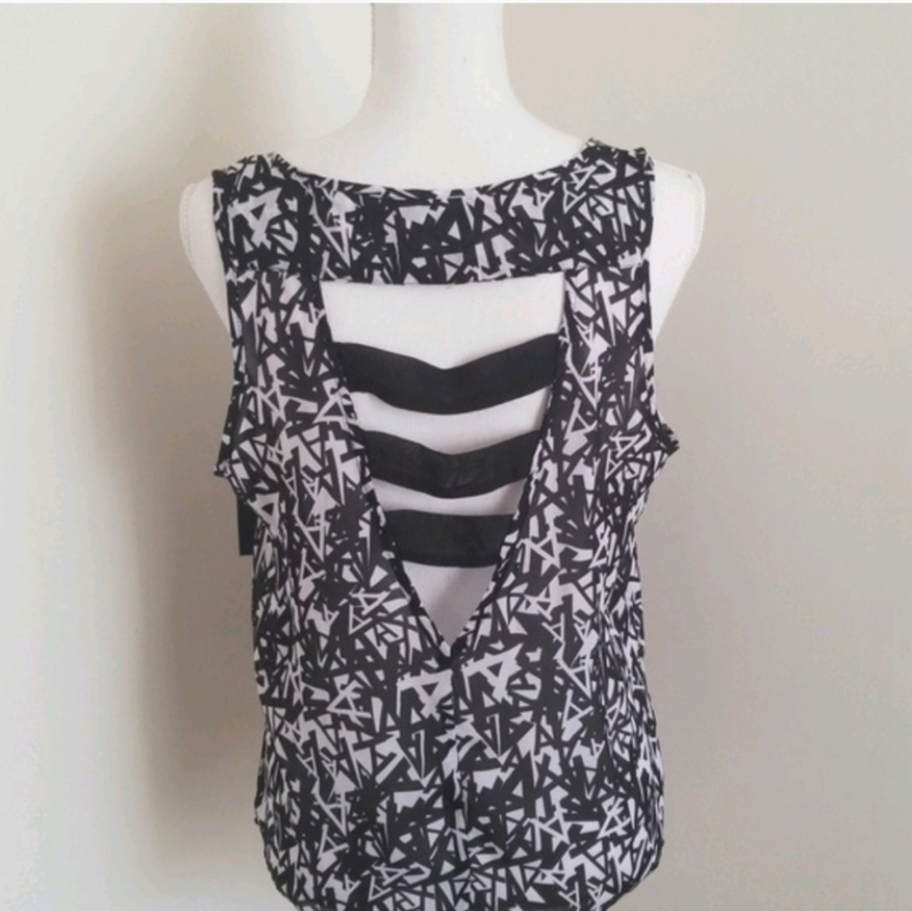 NWT Material Girl Tank Blouse Top